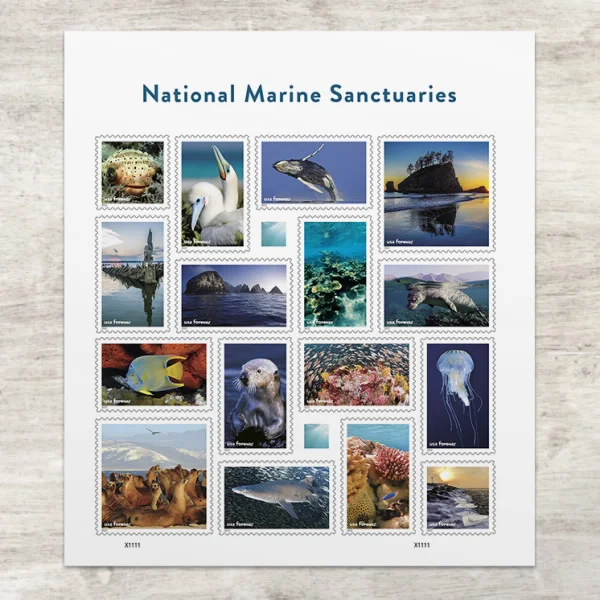 national marine sanctuaries forever stamps national marine sanctuaries forever stamps