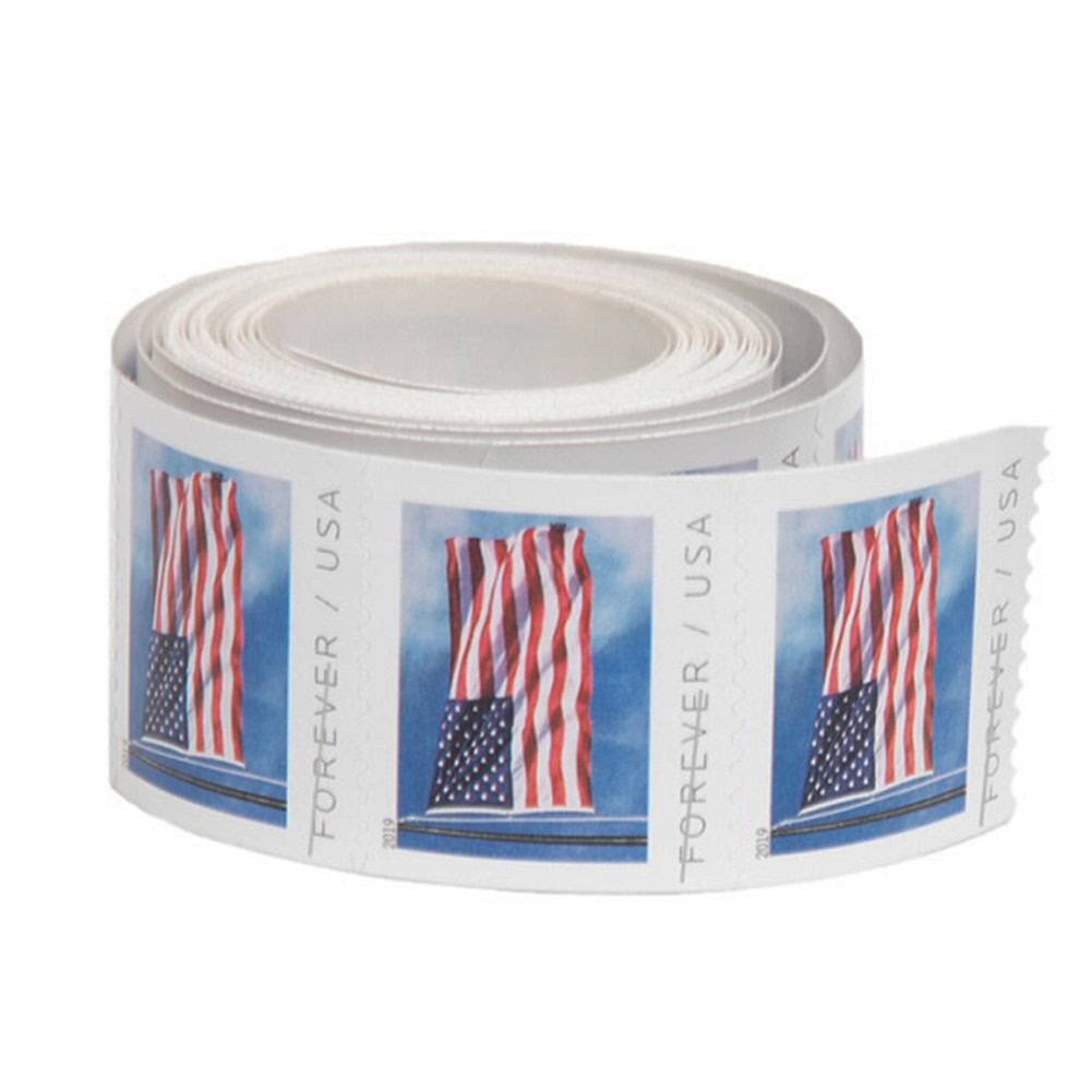 limited time deal: $89.99 for 5 rolls(500 forever stamps) 2017/2018/2019/2022 flag limited time deal: $89.99 for 5 rolls(500 forever stamps) 2017/2018/2019/2022 flag