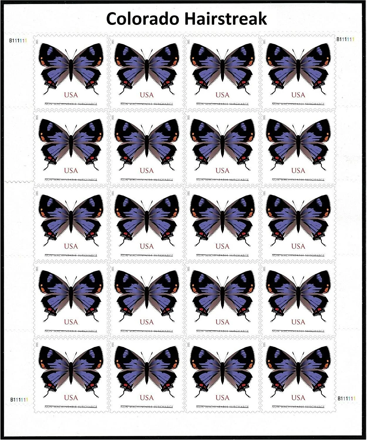 $1.12 colorado hairstreak forever stamps $1.12 colorado hairstreak forever stamps