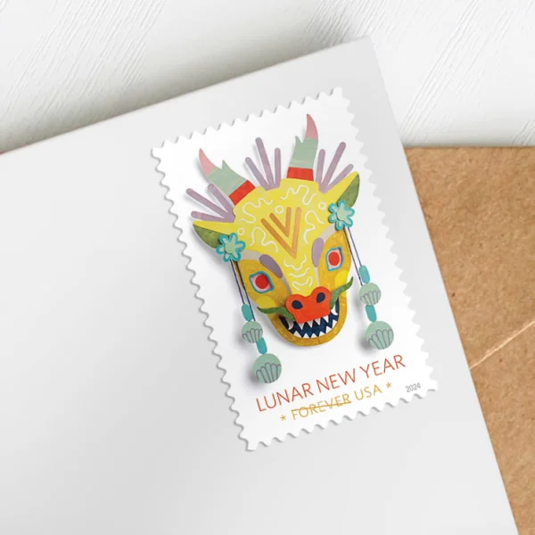 lunar new year: year of the dragon forever stamps lunar new year: year of the dragon forever stamps